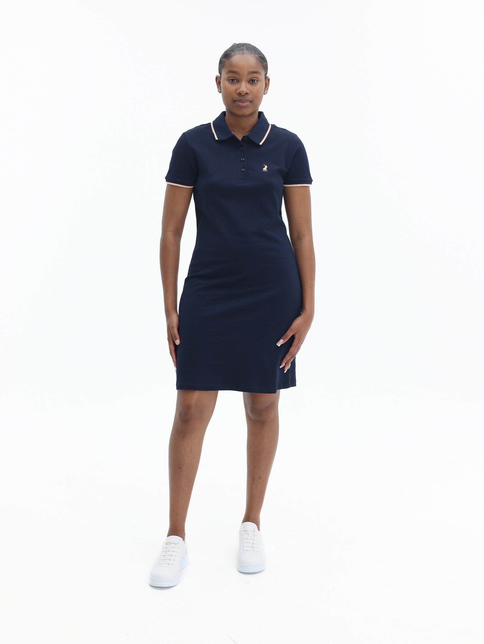 Polo Leah SS Polo Dress Navy